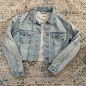 Cropped Jean Jacket